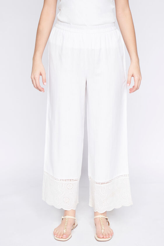White Solid Bottom, White, image 2